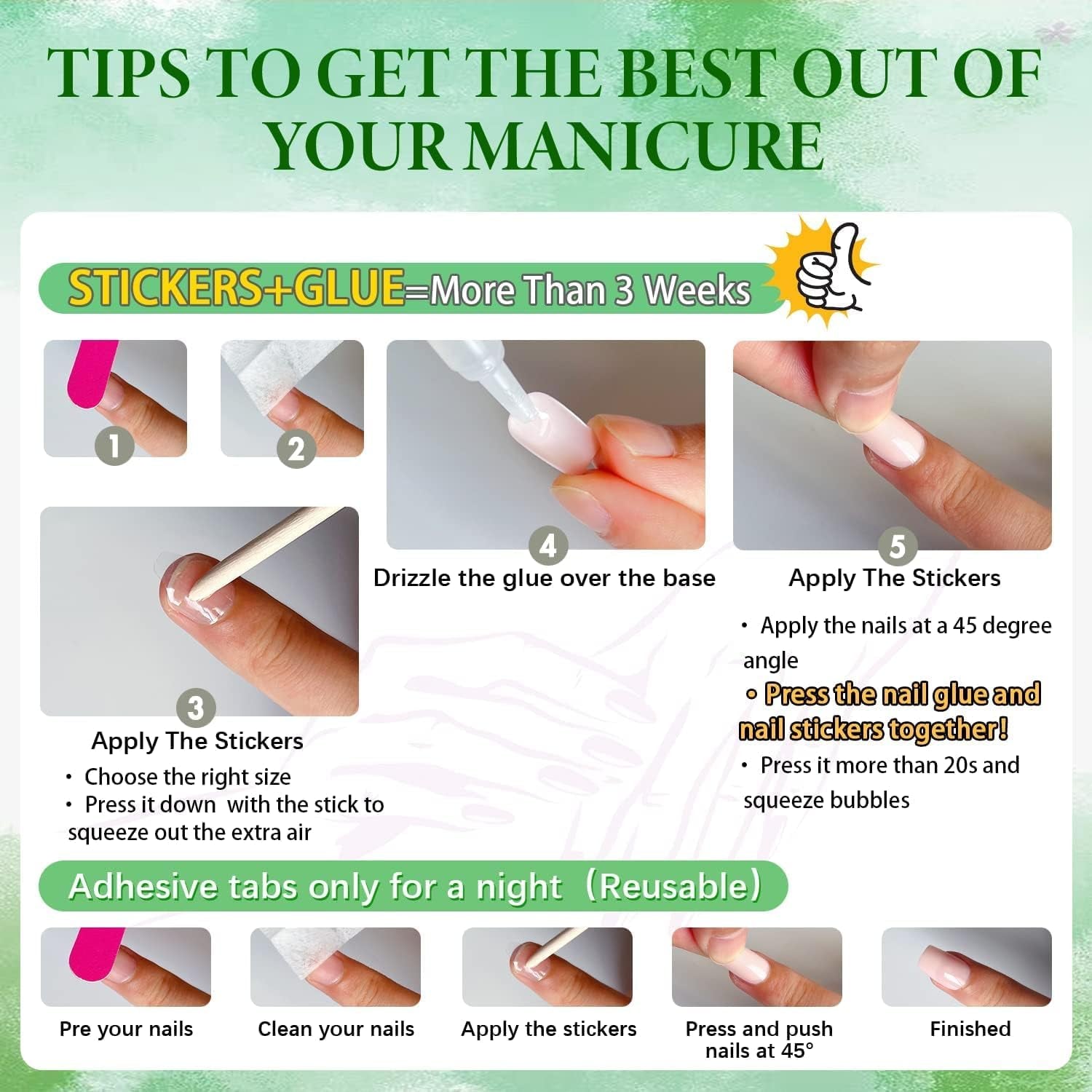 Red Press on Nails Medium Long Square,  Medium Coffin Nails Acrylic Nails Press Ons Glue on Nails Medium Length, Solid Color Fake Nails for Women Christmas Holiday Thick Artificial Nails