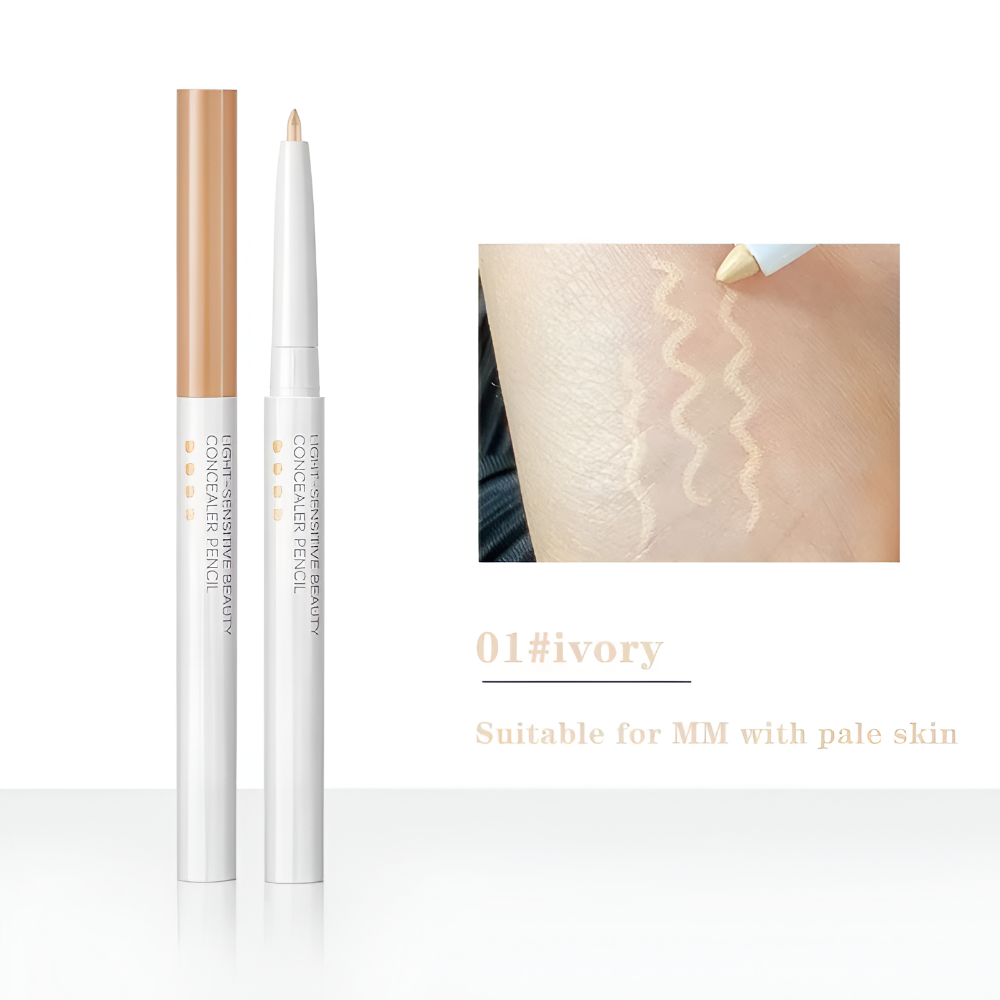 SilkCover™ Full Cover Concealer Stick – Waterproof Spot & Blemish Corrector for Flawless Face, Brows & Lips